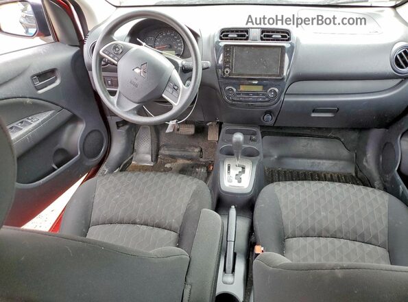 ML32AUHJ3PH005346 2023 MITSUBISHI MIRAGE Red წინა პანელის ხედი