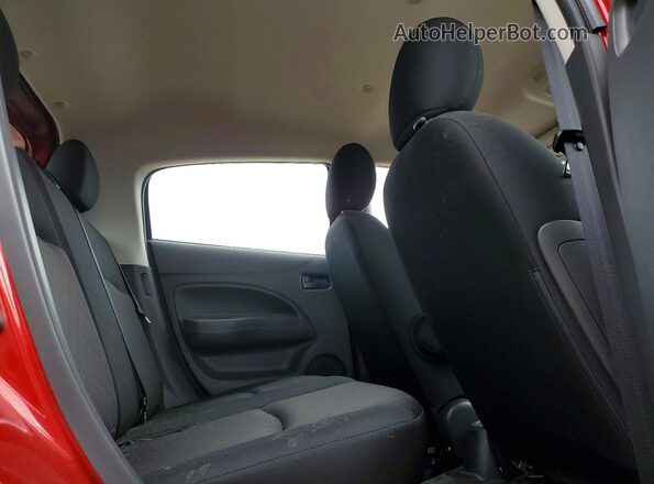 ML32AUHJ3PH005346 2023 MITSUBISHI MIRAGE Red უკანა სავარძლების ხედი