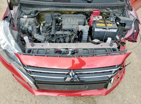 ML32AUHJ3PH005346 2023 MITSUBISHI MIRAGE Red უკანა სალონის ხედი