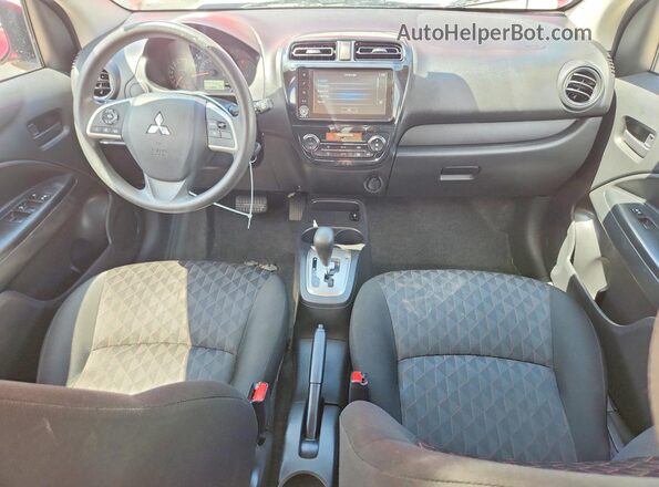 ML32AUHJ3PH006349 2023 MITSUBISHI MIRAGE Red Առջևի վահանակի տեսք