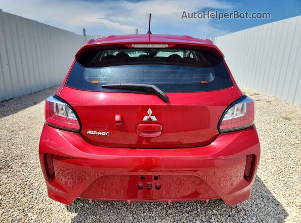 ML32AUHJ3PH006349 2023 MITSUBISHI MIRAGE Red Հետևի տեսք