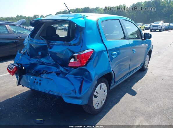 ML32AUHJ3RH006452 2024 MITSUBISHI MIRAGE Blue Rear right
