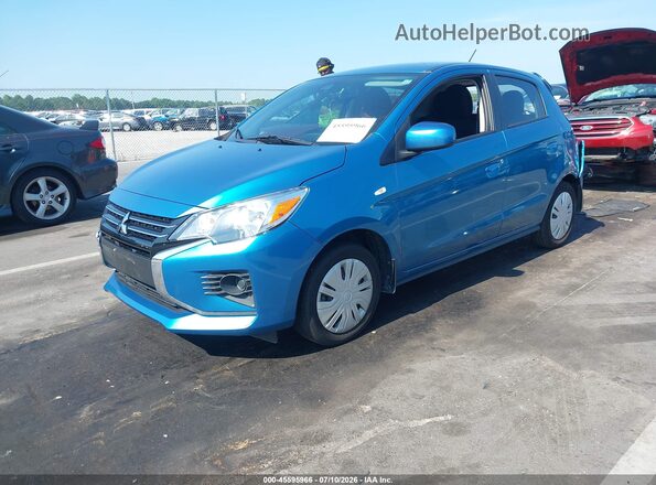 ML32AUHJ3RH006452 2024 MITSUBISHI MIRAGE Blue Front left