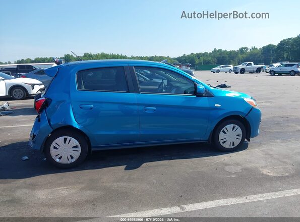 ML32AUHJ3RH006452 2024 MITSUBISHI MIRAGE Blue Rear interior view