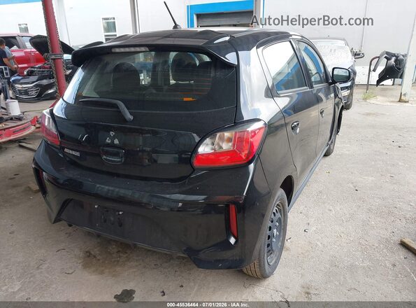 ML32AUHJ3RH007293 2024 MITSUBISHI MIRAGE Black უკანა მარჯვენა