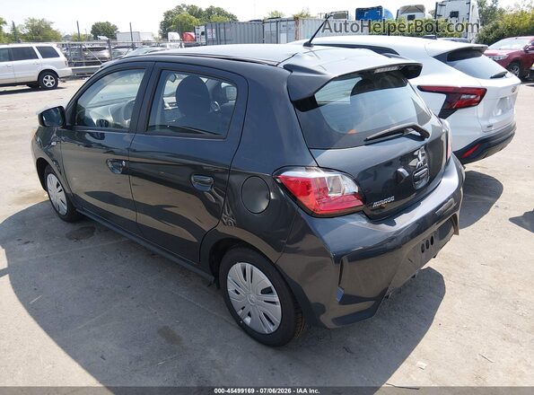 ML32AUHJ3RH008928 2024 MITSUBISHI MIRAGE Black Rear left
