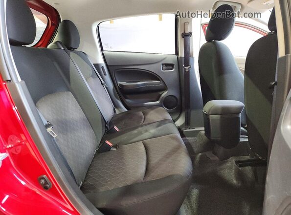 ML32AUHJ3RH009769 2024 MITSUBISHI MIRAGE Red Widok wnętrza z tyłu