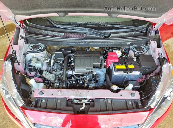 ML32AUHJ3RH009769 2024 MITSUBISHI MIRAGE Red Widok komory silnika