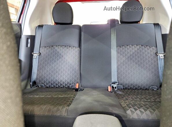 ML32AUHJ3RH009769 2024 MITSUBISHI MIRAGE Red Widok tylnych siedzeń