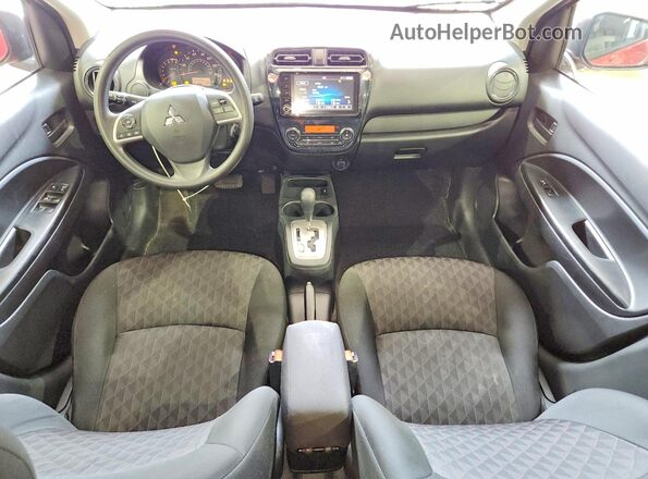 ML32AUHJ3RH009769 2024 MITSUBISHI MIRAGE Red Widok deski rozdzielczej