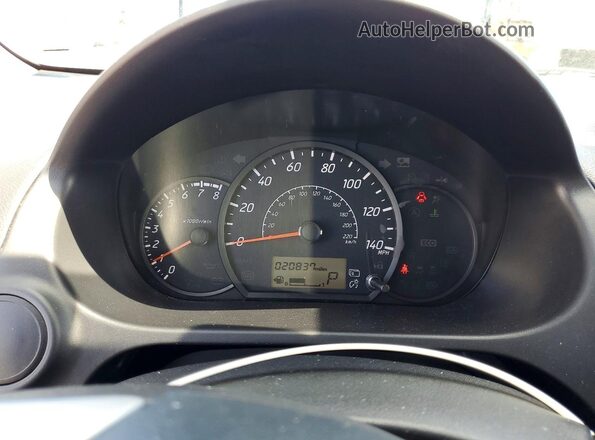 ML32AUHJ3RH010503 2024 MITSUBISHI MIRAGE Темно-бордовый Вид щитка приборов