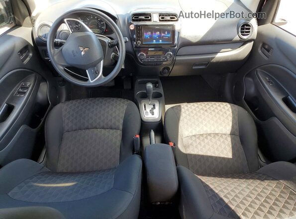 ML32AUHJ3RH010503 2024 MITSUBISHI MIRAGE Темно-бордовый Вид панели приборов