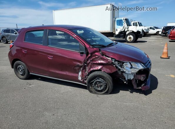 ML32AUHJ3RH010503 2024 MITSUBISHI MIRAGE Темно-бордовый Панорамный вид салона 360°