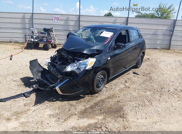 ML32AUHJ3RH026135 2024 MITSUBISHI MIRAGE Black Front left