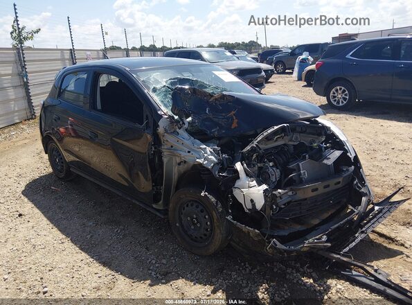 ML32AUHJ3RH026135 2024 MITSUBISHI MIRAGE Black Front view