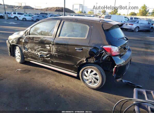 ML32AUHJ4MH004413 2021 MITSUBISHI MIRAGE Черный Задняя левая четверть
