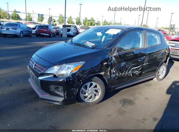 ML32AUHJ4MH004413 2021 MITSUBISHI MIRAGE Черный Вид спереди
