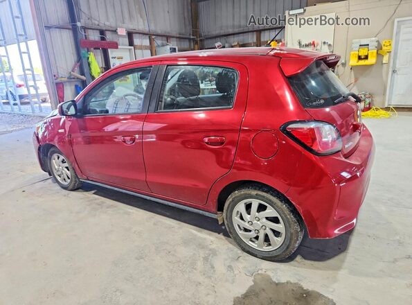 ML32AUHJ4MH008414 2021 MITSUBISHI MIRAGE Red უკანა მარცხენა