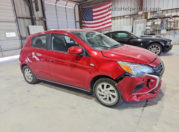 ML32AUHJ4MH008414 2021 MITSUBISHI MIRAGE Red წინა მარჯვენა