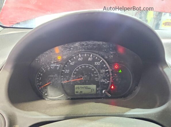 ML32AUHJ4MH008414 2021 MITSUBISHI MIRAGE Red ხელსაწყოთა პანელის ხედი