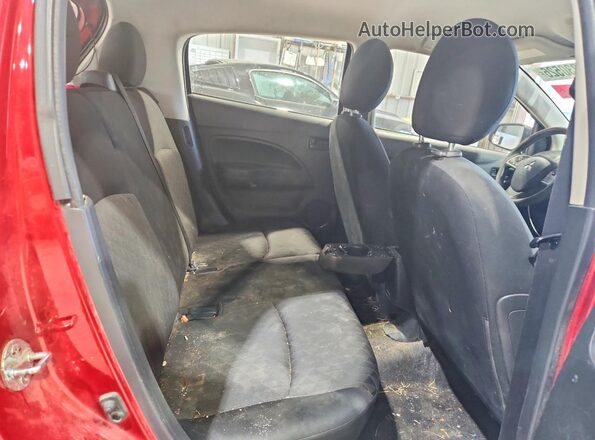 ML32AUHJ4MH008414 2021 MITSUBISHI MIRAGE Red უკანა სალონის ხედი