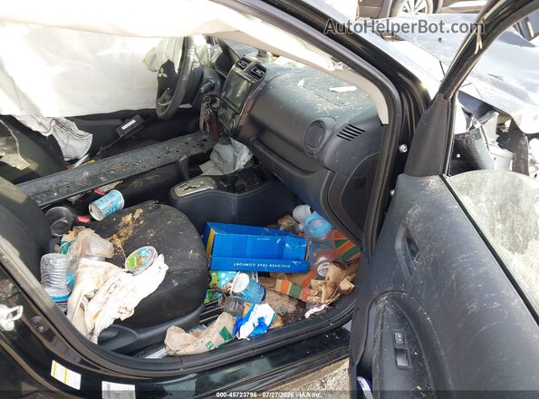 ML32AUHJ4MH008557 2021 MITSUBISHI MIRAGE Black Widok wnętrza z przodu