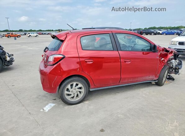 ML32AUHJ4NH009774 2022 MITSUBISHI MIRAGE Red Задня права чверть