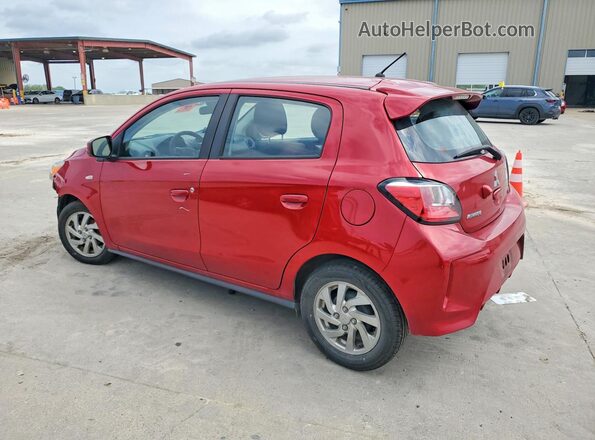 ML32AUHJ4NH009774 2022 MITSUBISHI MIRAGE Red Задня ліва чверть