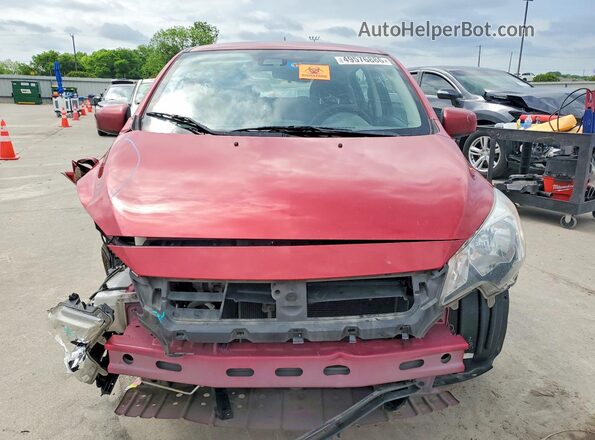 ML32AUHJ4NH009774 2022 MITSUBISHI MIRAGE Red Вид спереду