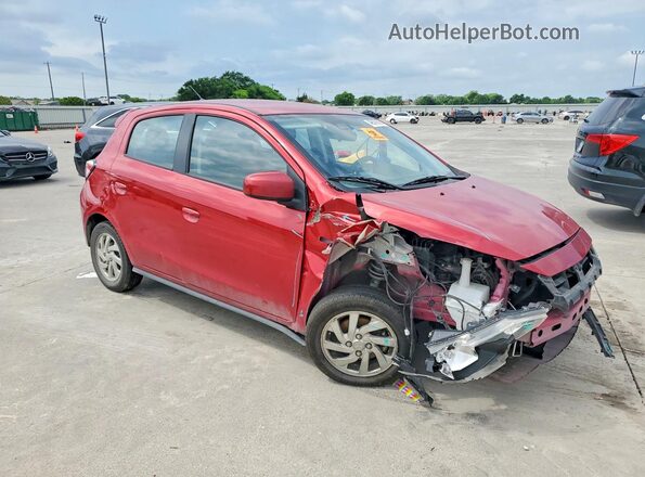 ML32AUHJ4NH009774 2022 MITSUBISHI MIRAGE Red Передня права чверть