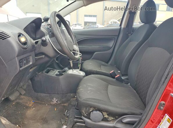 ML32AUHJ4NH009774 2022 MITSUBISHI MIRAGE Red Вид салону спереду