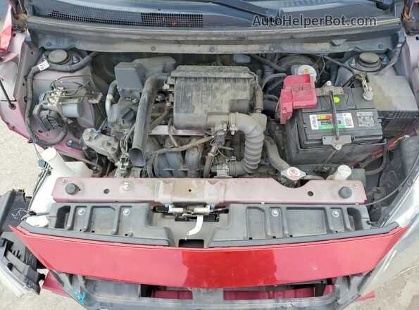 ML32AUHJ4NH009774 2022 MITSUBISHI MIRAGE Red Вид задньої частини салону