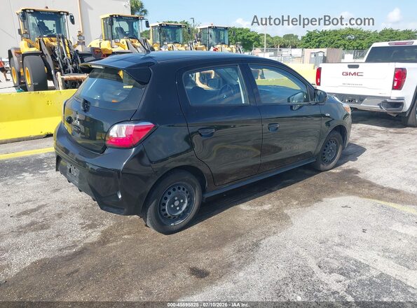 ML32AUHJ4RH007903 2024 MITSUBISHI MIRAGE Black Задня права чверть