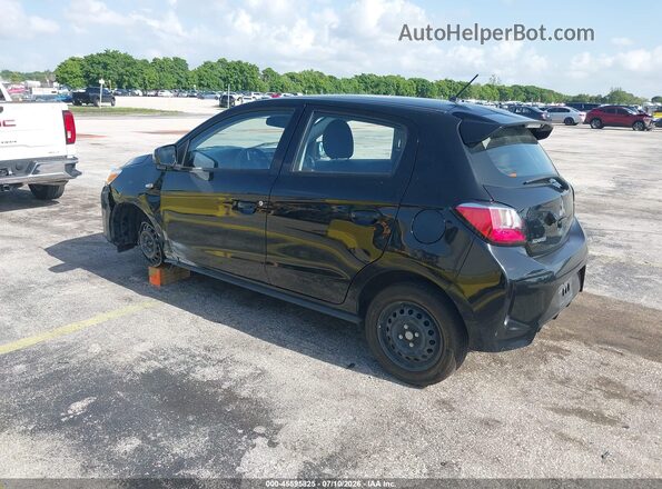 ML32AUHJ4RH007903 2024 MITSUBISHI MIRAGE Black Задня ліва чверть