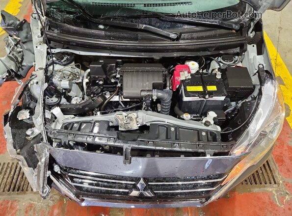 ML32AUHJ4RH008310 2024 MITSUBISHI MIRAGE Gray Vista interior trasera