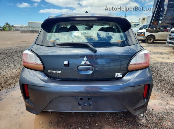 ML32AUHJ4RH010073 2024 MITSUBISHI MIRAGE Серый Вид сзади