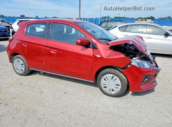 ML32AUHJ4RH017685 2024 MITSUBISHI MIRAGE Red Przód prawy