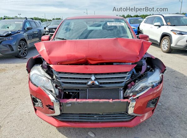 ML32AUHJ4RH017685 2024 MITSUBISHI MIRAGE Red Widok z przodu