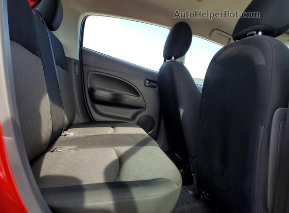 ML32AUHJ4RH017685 2024 MITSUBISHI MIRAGE Red Widok tylnych siedzeń