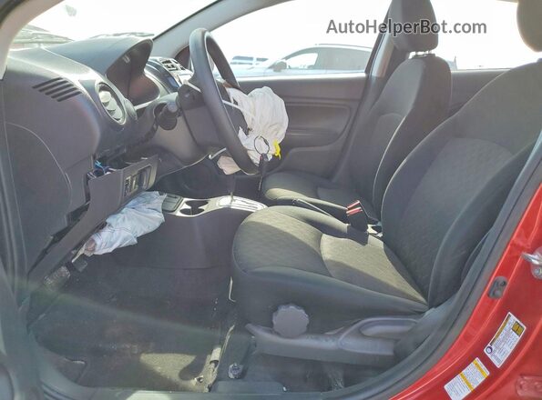 ML32AUHJ4RH017685 2024 MITSUBISHI MIRAGE Red Widok wnętrza z przodu