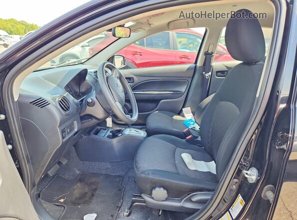 ML32AUHJ4RH019520 2024 MITSUBISHI MIRAGE Black Вид салону спереду