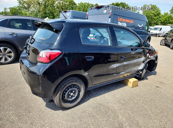 ML32AUHJ4RH019520 2024 MITSUBISHI MIRAGE Black Задня права чверть