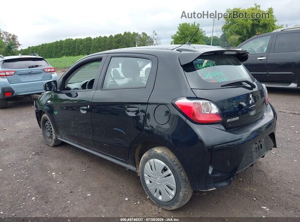 ML32AUHJ4RH019890 2024 MITSUBISHI MIRAGE Черный Задняя левая четверть