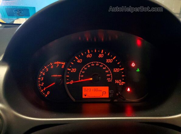 ML32AUHJ4RH021154 2024 MITSUBISHI MIRAGE Blue ხელსაწყოთა პანელის ხედი