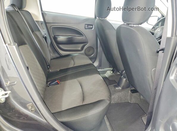 ML32AUHJ4RH026645 2024 MITSUBISHI MIRAGE Charcoal Vista interior trasera