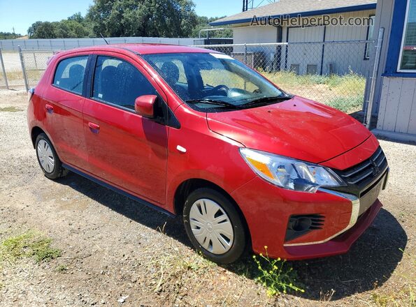 ML32AUHJ4RH026905 2024 MITSUBISHI MIRAGE Red Przód prawy