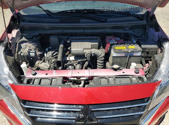 ML32AUHJ4RH026905 2024 MITSUBISHI MIRAGE Red Widok wnętrza z tyłu