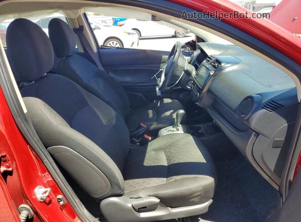 ML32AUHJ4RH026905 2024 MITSUBISHI MIRAGE Red Widok wnętrza z przodu