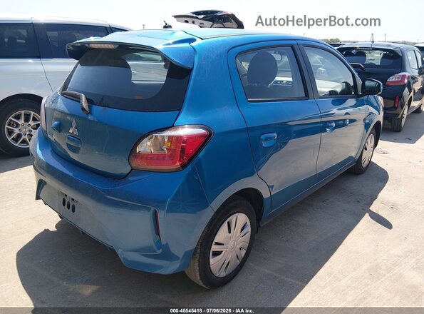 ML32AUHJ4RH028038 2024 MITSUBISHI MIRAGE Blue უკანა მარჯვენა