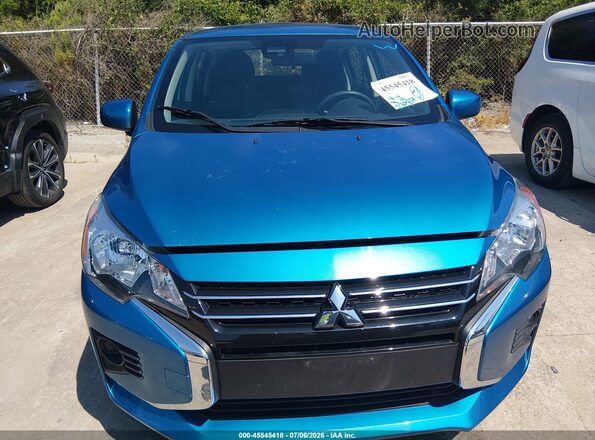 ML32AUHJ4RH028038 2024 MITSUBISHI MIRAGE Blue ხელსაწყოთა პანელის ხედი